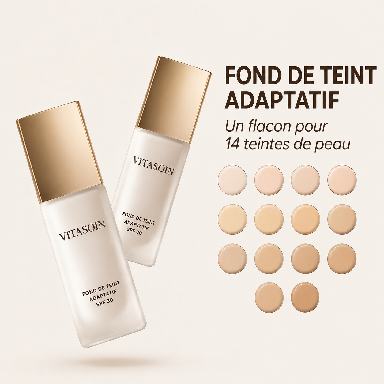 Fond de teint 4 en 1