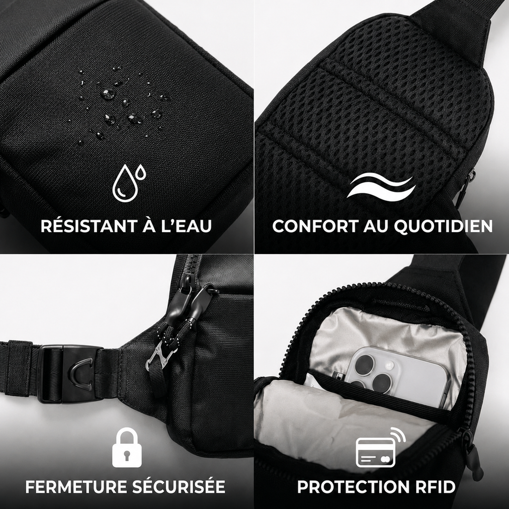 Sac bandoulière de voyage