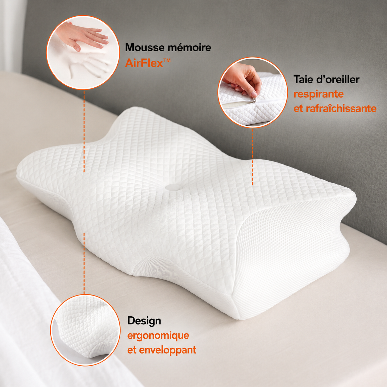 ComfortCare™ Oreiller Orthopédique