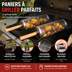 Panier à griller roulant