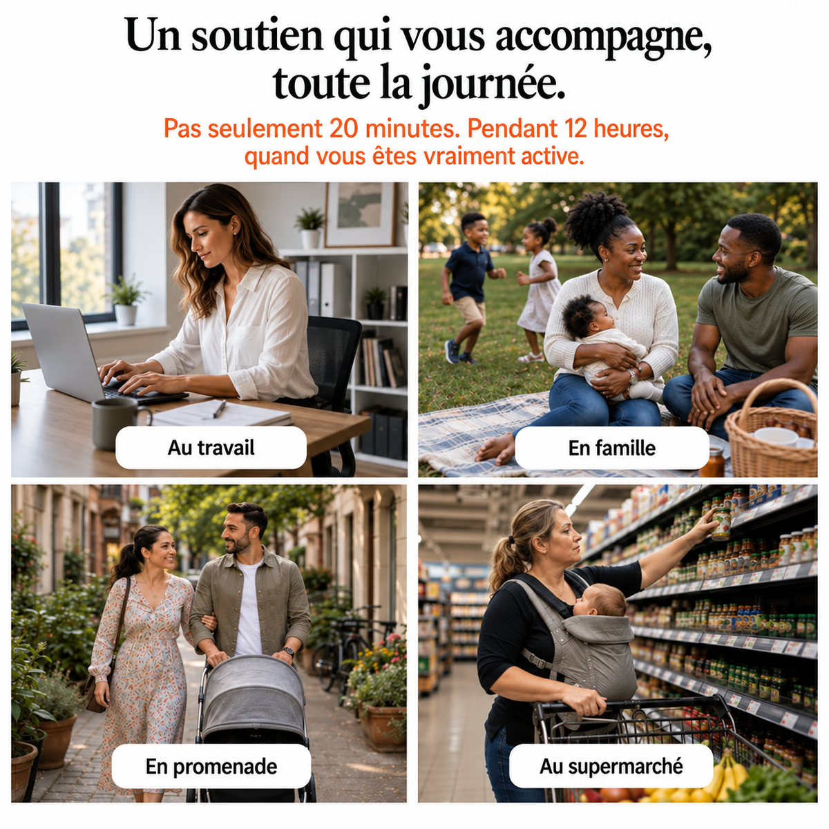 Culotte gainante à bande croisée 360°