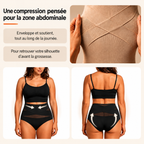 Culotte gainante à bande croisée 360°