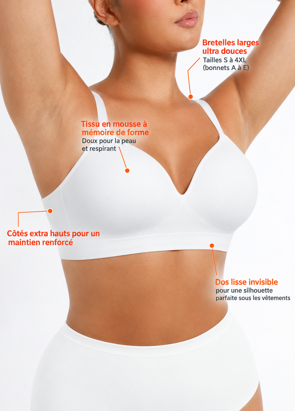 Soutien-gorge sans armatures Daily Essential
