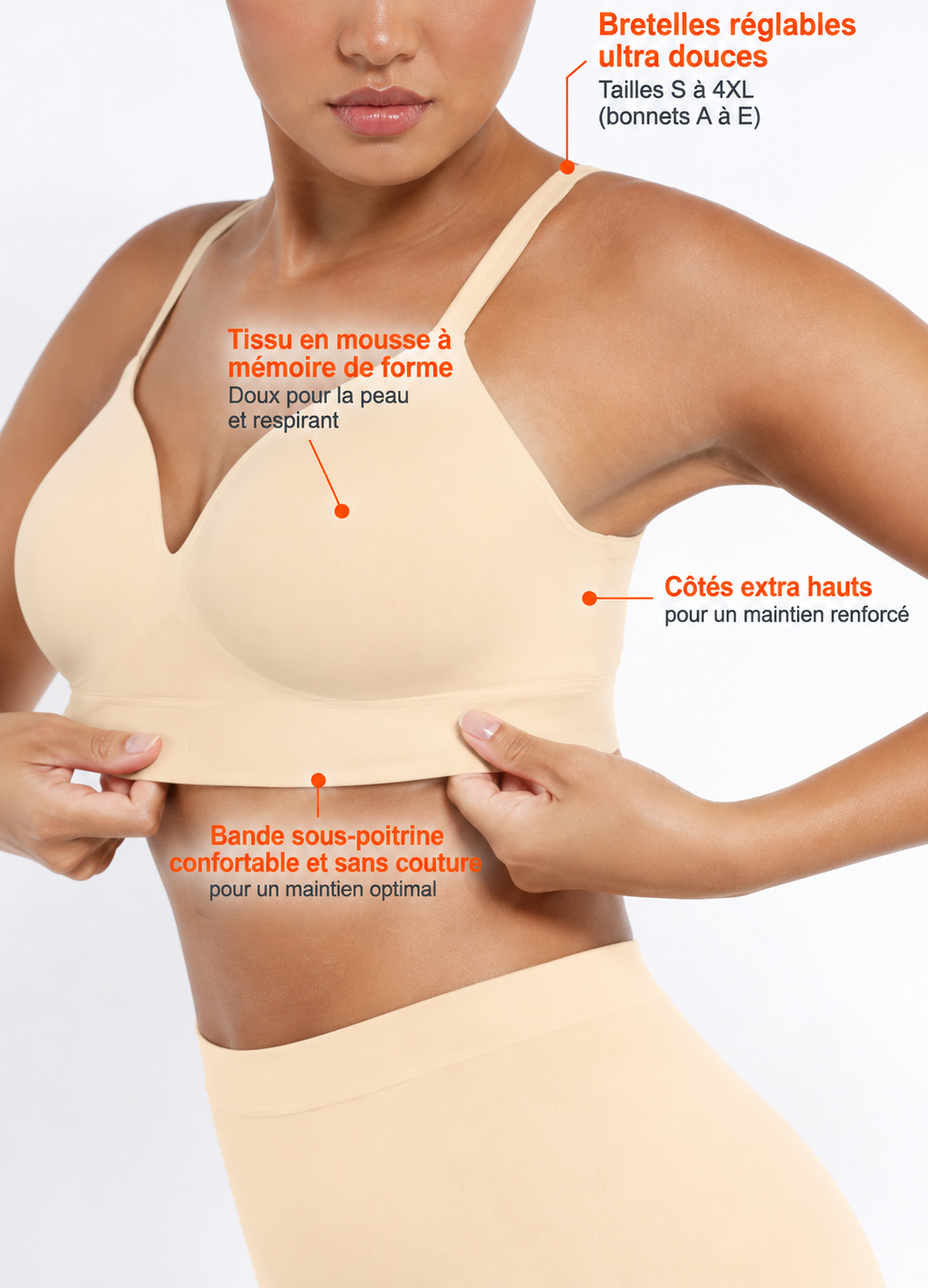 Soutien-gorge sans armatures Daily Essential