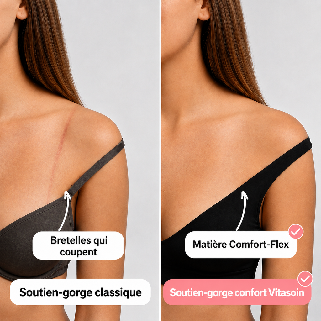 Soutien-gorge confort Vitasoin sans coutures et sans armatures