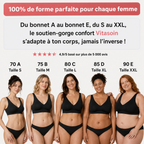 Soutien-gorge confort Vitasoin sans coutures et sans armatures