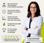 Semelles orthopédiques anti-douleur pour talons & fasciite plantaire