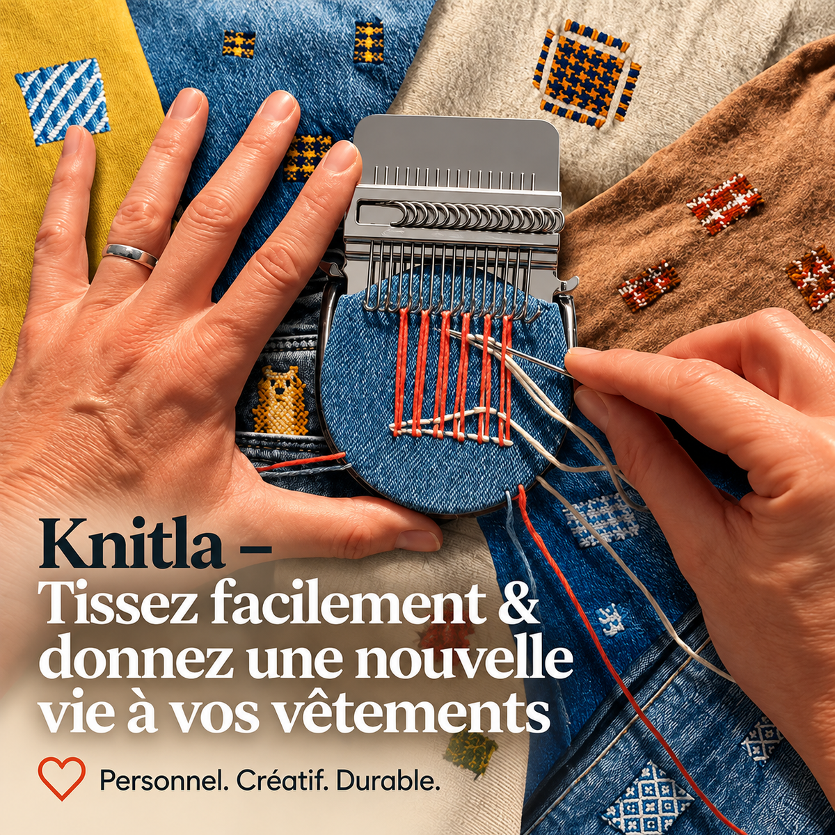 Rykor – Tissez facilement & donnez une nouvelle vie à vos vêtements