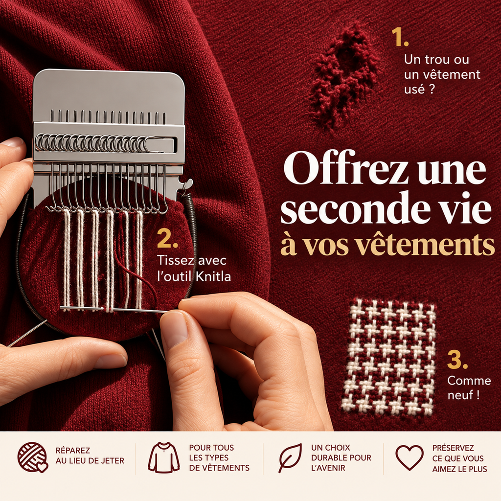 Rykor – Tissez facilement & donnez une nouvelle vie à vos vêtements